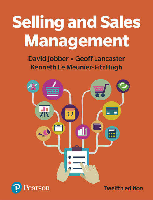 Book cover of Selling and Sales Management