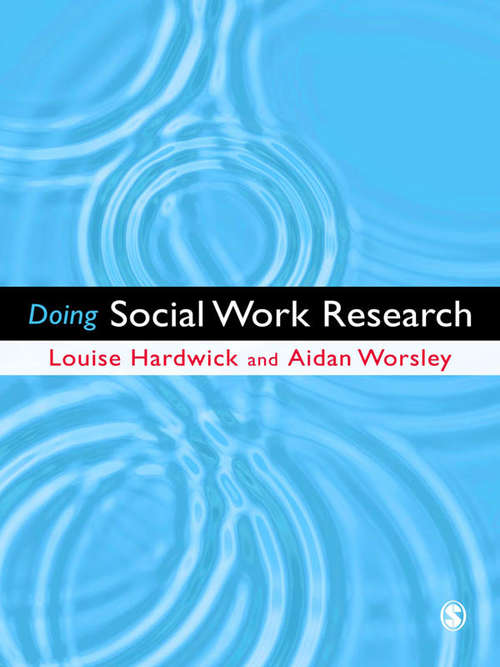 Book cover of Doing Social Work Research