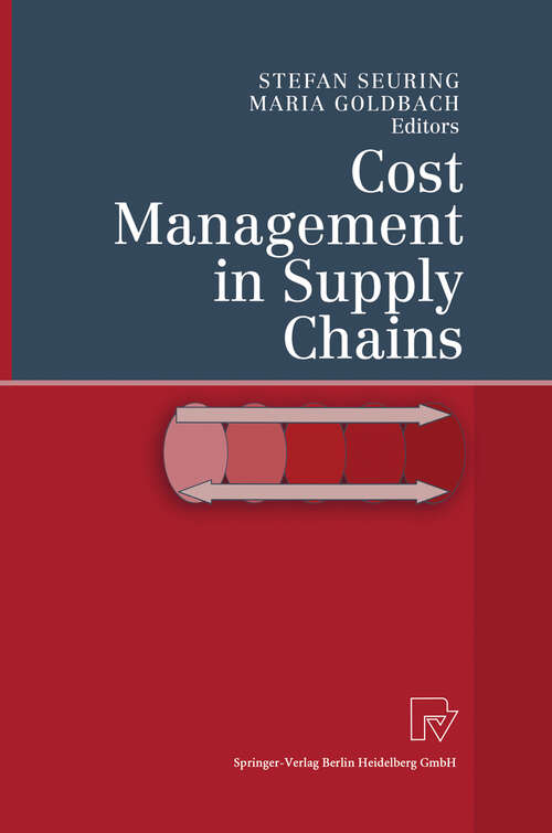 Book cover of Cost Management in Supply Chains (2002)