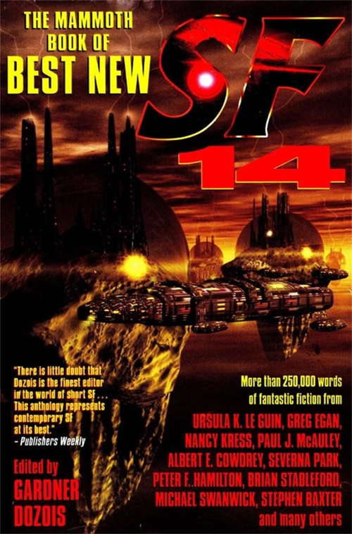 Book cover of The Mammoth Book of Best New SF 14: 14 (Mammoth Books)