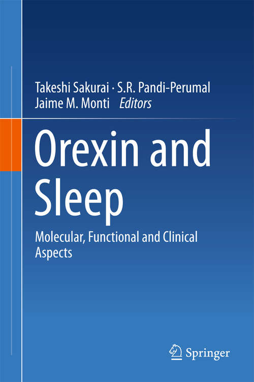 Book cover of Orexin and Sleep: Molecular, Functional and Clinical Aspects (1st ed. 2015)