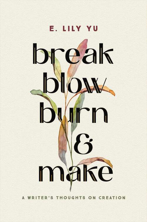 Book cover of Break, Blow, Burn, and Make: A Writer's Thoughts on Creation