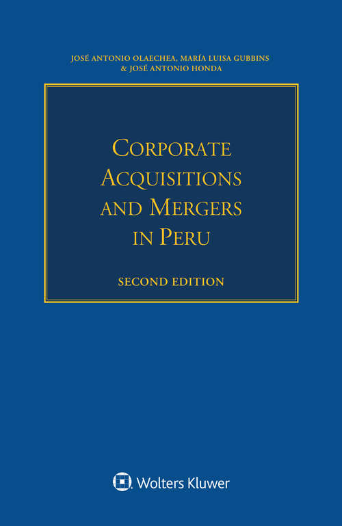 Book cover of Corporate Acquisitions and Mergers in Peru (2)