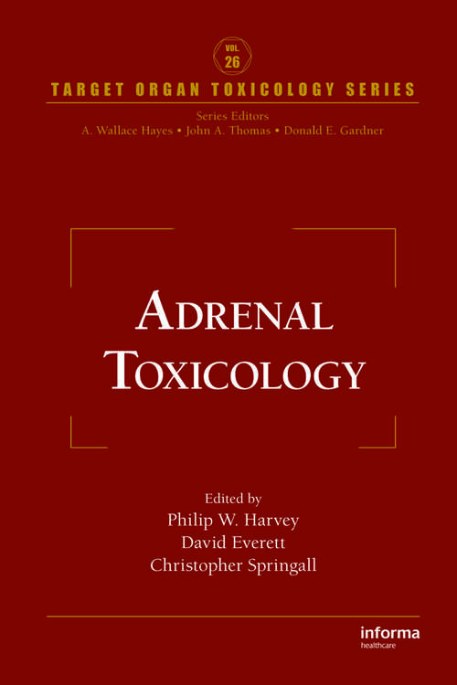 Book cover of Adrenal Toxicology