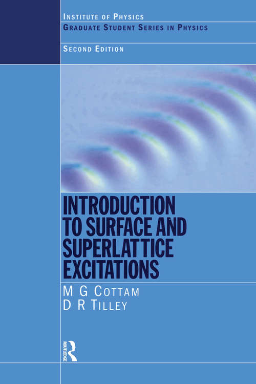 Book cover of Introduction to Surface and Superlattice Excitations (2)