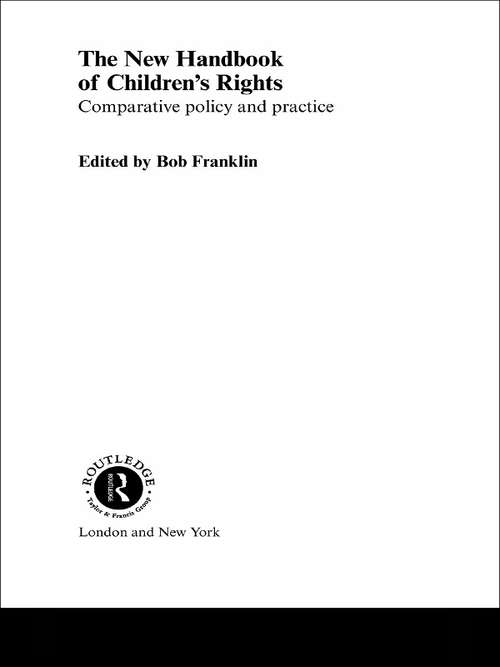 Book cover of The New Handbook of Children's Rights: Comparative Policy and Practice