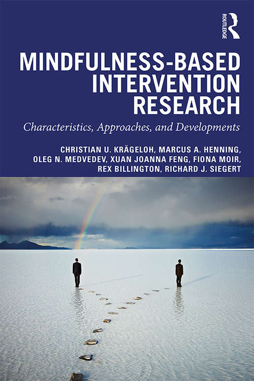 Book cover of Mindfulness-Based Intervention Research: Characteristics, Approaches, and Developments