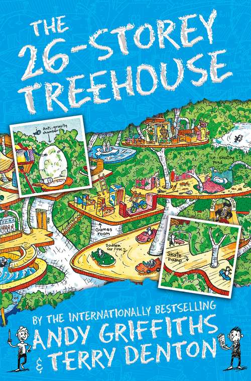 Book cover of The 26-Storey Treehouse: Treehouse Trivia (The Treehouse Books #2)