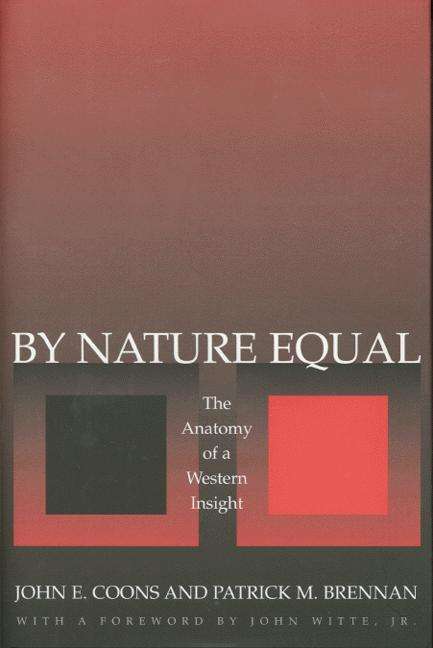 Book cover of By Nature Equal: The Anatomy of a Western Insight (PDF)