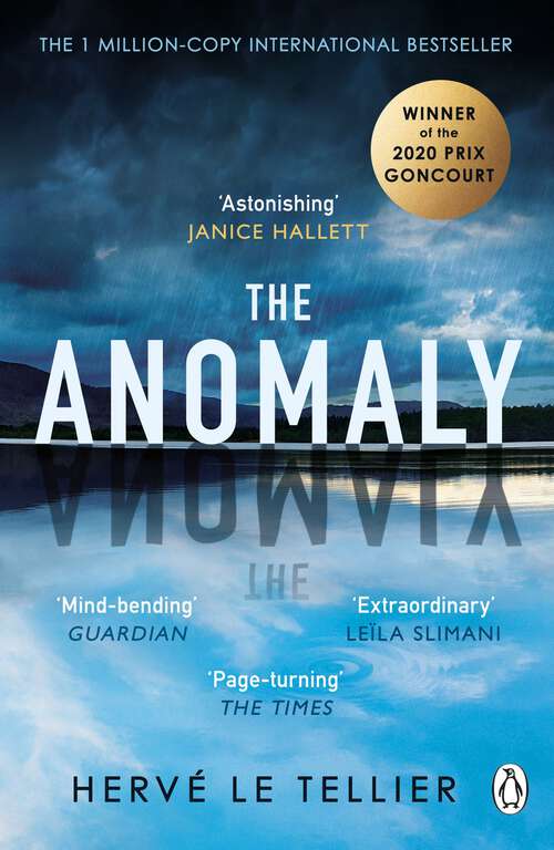 Book cover of The Anomaly: The 1 million-copy bestseller and winner of the Prix Goncourt
