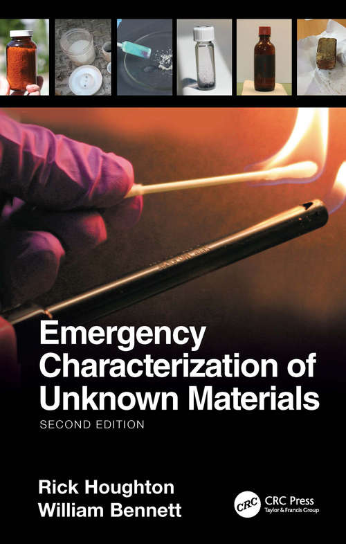 Book cover of Emergency Characterization of Unknown Materials (2)