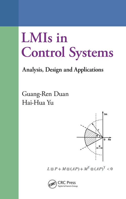 Book cover of LMIs in Control Systems: Analysis, Design and Applications