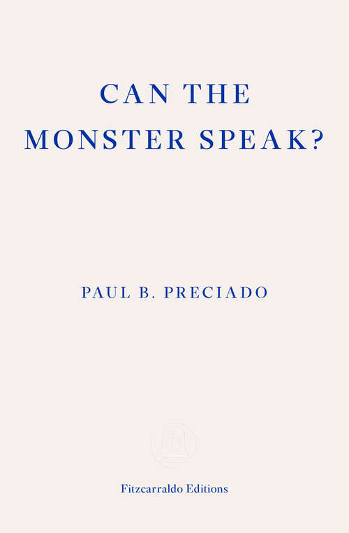Book cover of Can the Monster Speak?