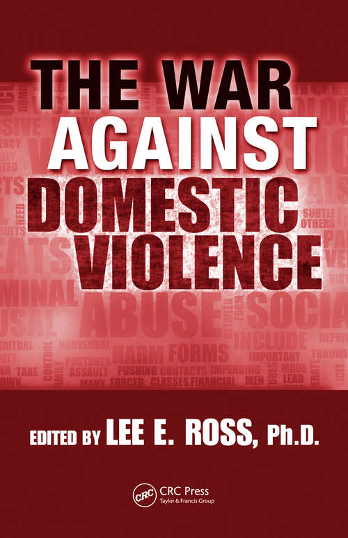 Book cover of The War Against Domestic Violence