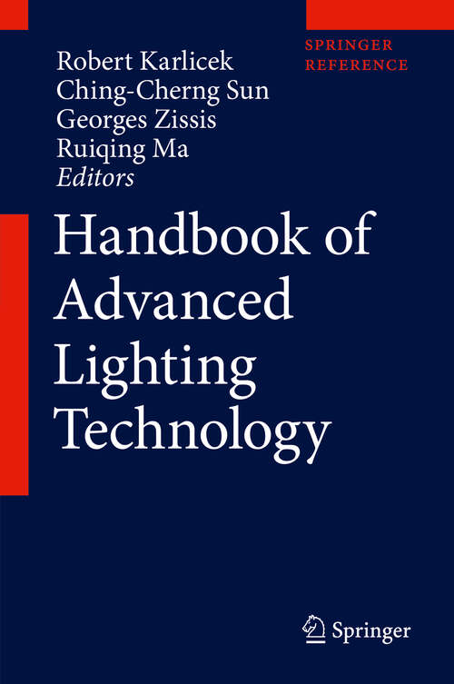 Book cover of Handbook of Advanced Lighting Technology