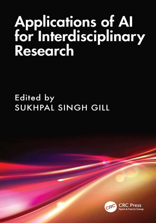 Book cover of Applications of AI for Interdisciplinary Research