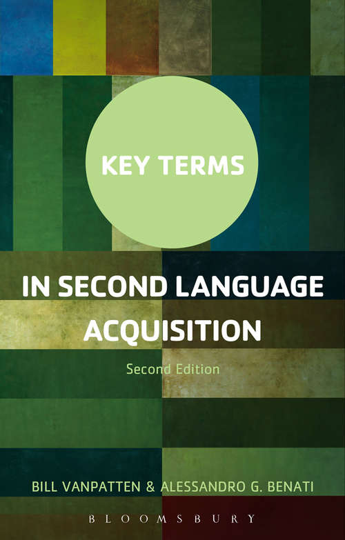 Book cover of Key Terms in Second Language Acquisition (2) (Key Terms)