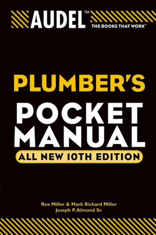 Book cover of Audel Plumbers Pocket Manual (10)