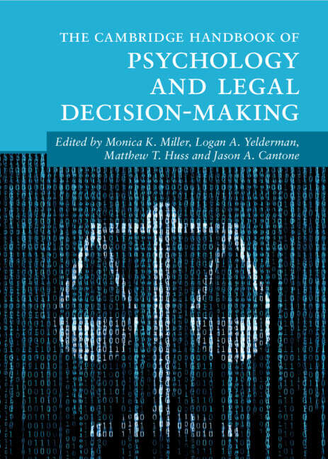 Book cover of The Cambridge Handbook of Psychology and Legal Decision-Making (Cambridge Handbooks in Psychology)