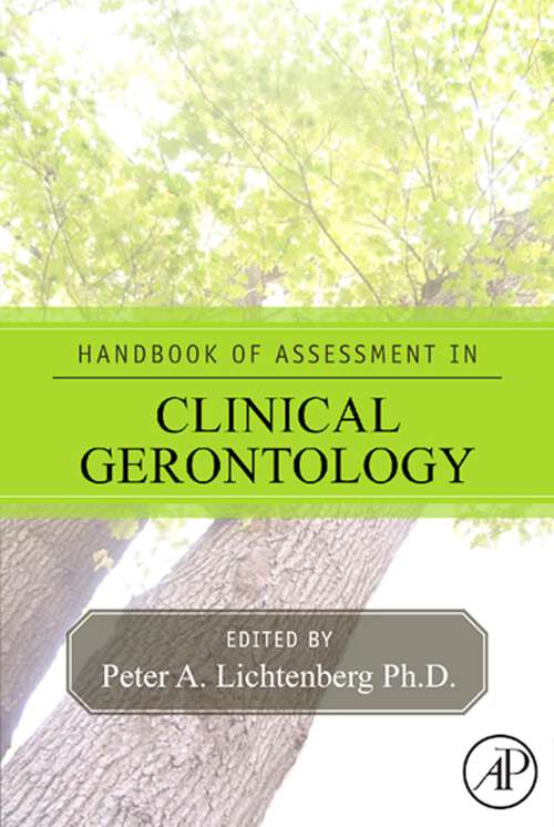 Book cover of Handbook of Assessment in Clinical Gerontology (2)