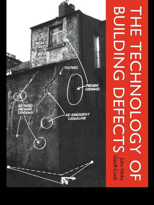 Book cover of The Technology of Building Defects