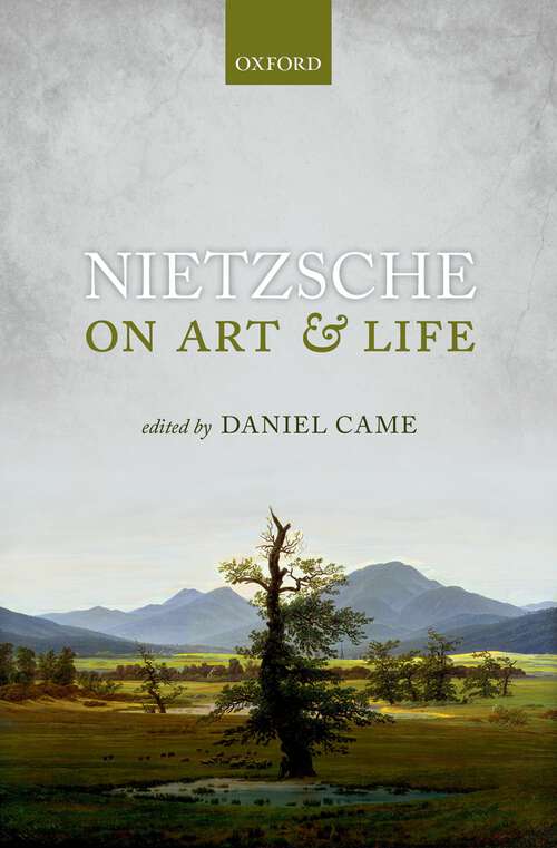 Book cover of Nietzsche On Art And Life