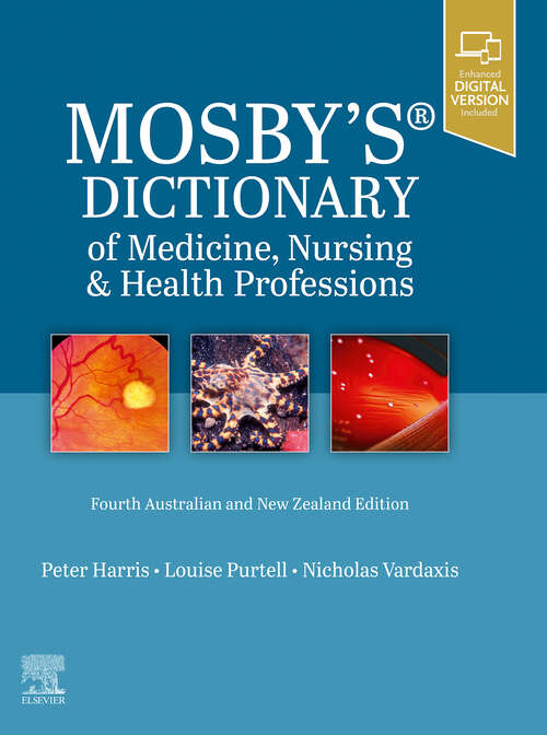 Book cover of Mosby's Dictionary of Medicine, Nursing and Health Professions - 4th ANZ Edition - E-Book