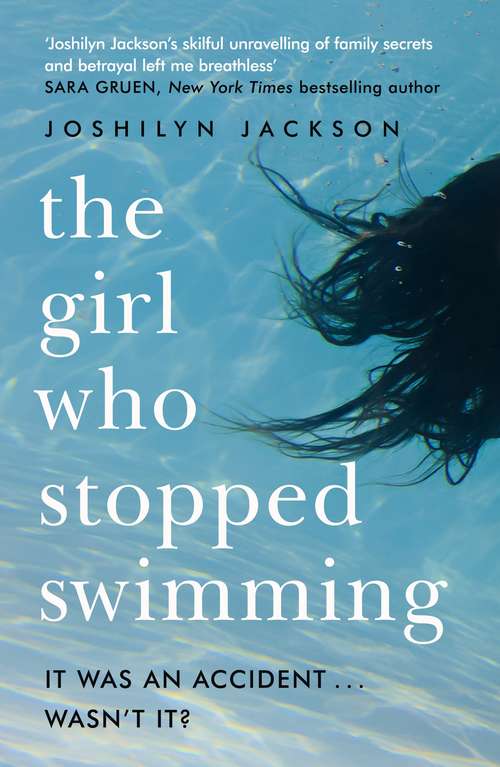 Book cover of The Girl Who Stopped Swimming: A nail-biting suspense that will keep you hooked (Wheeler Hardcover Ser.)