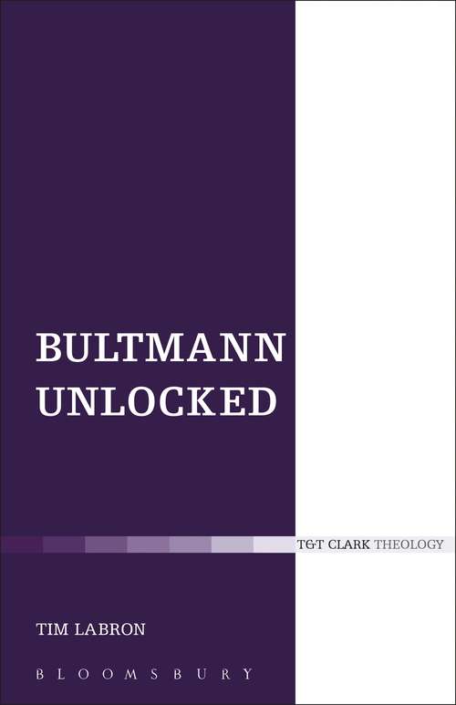 Book cover of Bultmann Unlocked