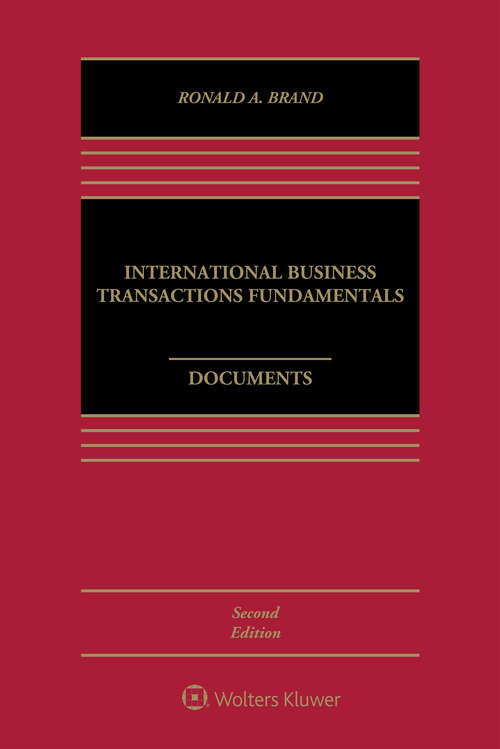 Book cover of International Business Transactions Fundamentals, Documents: Documents (2)