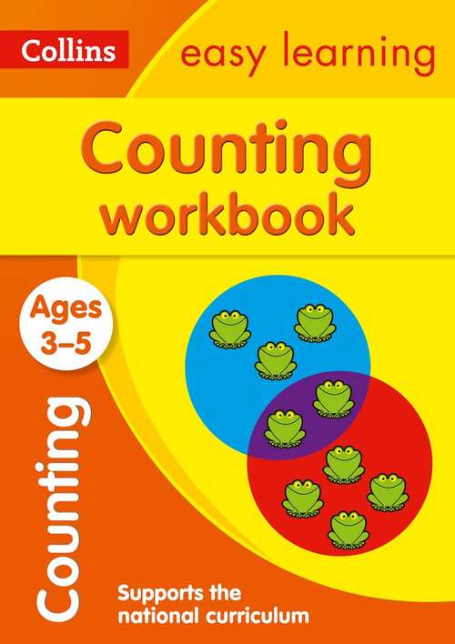 Book cover of Counting Workbook Ages 3-5: Ideal For Home Learning (collins Easy Learning Preschool) (PDF) (Collins Easy Learning Preschool Ser.)