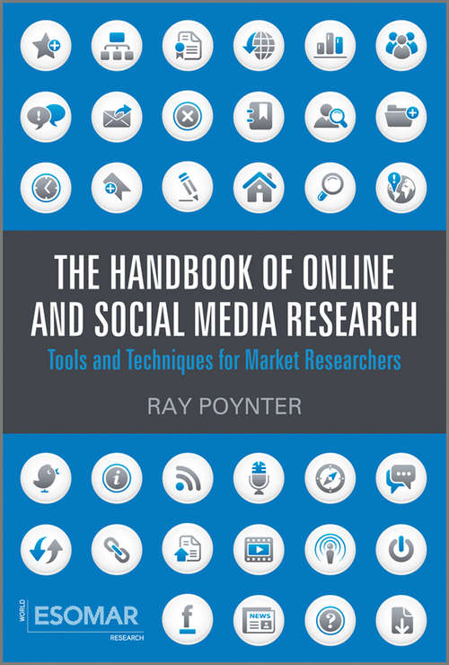 Book cover of The Handbook of Online and Social Media Research: Tools and Techniques for Market Researchers