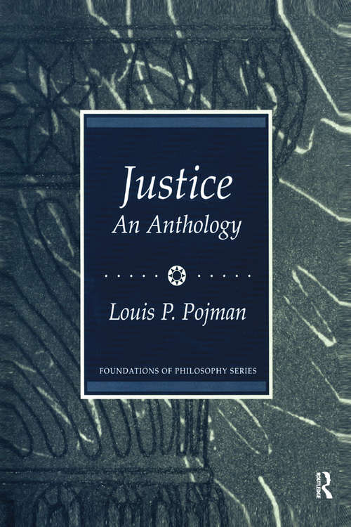 Book cover of Justice: An Anthology