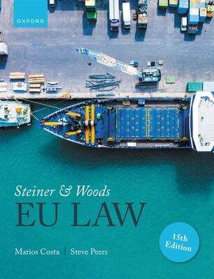 Book cover of Steiner & Woods EU Law (15)