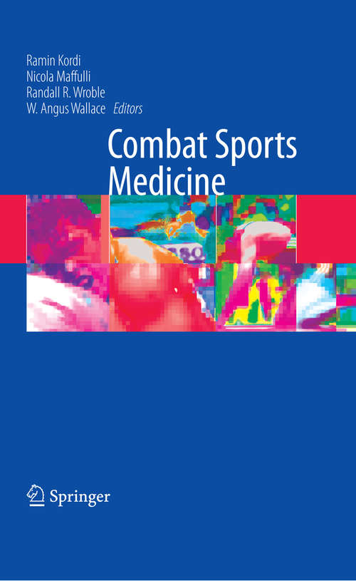 Book cover of Combat Sports Medicine (2009)