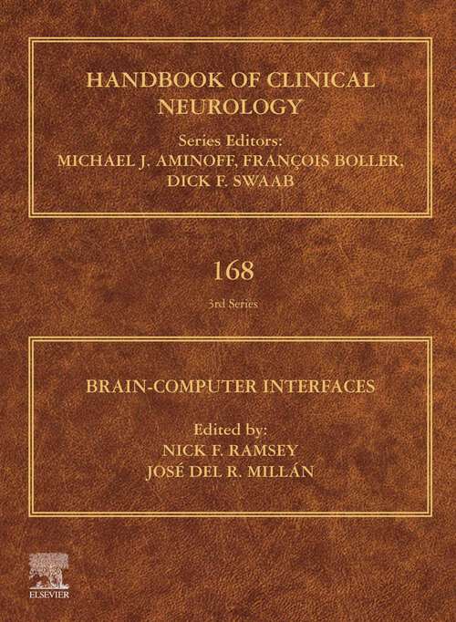 Book cover of Brain-Computer Interfaces (ISSN: Volume 168)