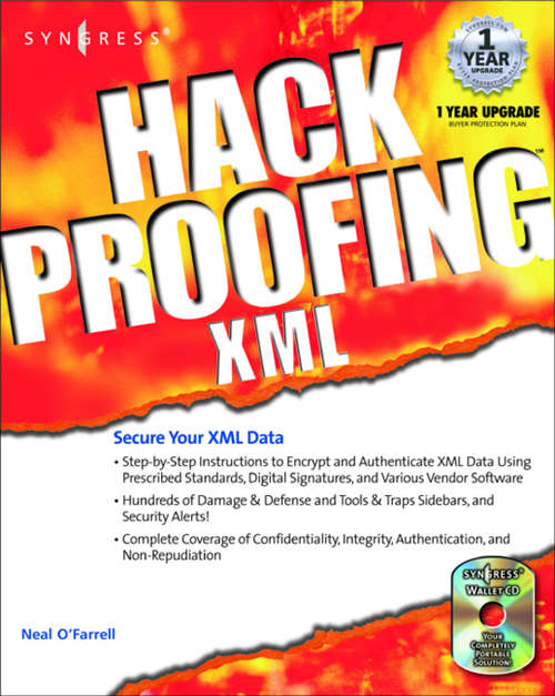 Book cover of Hack Proofing XML