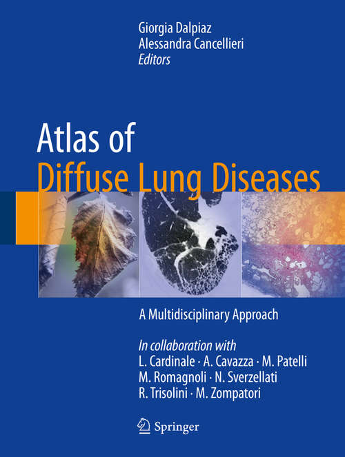 Book cover of Atlas of Diffuse Lung Diseases: A Multidisciplinary Approach