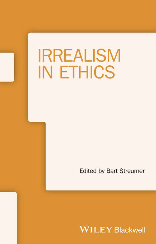 Book cover of Irrealism in Ethics (Ratio Special Issues)