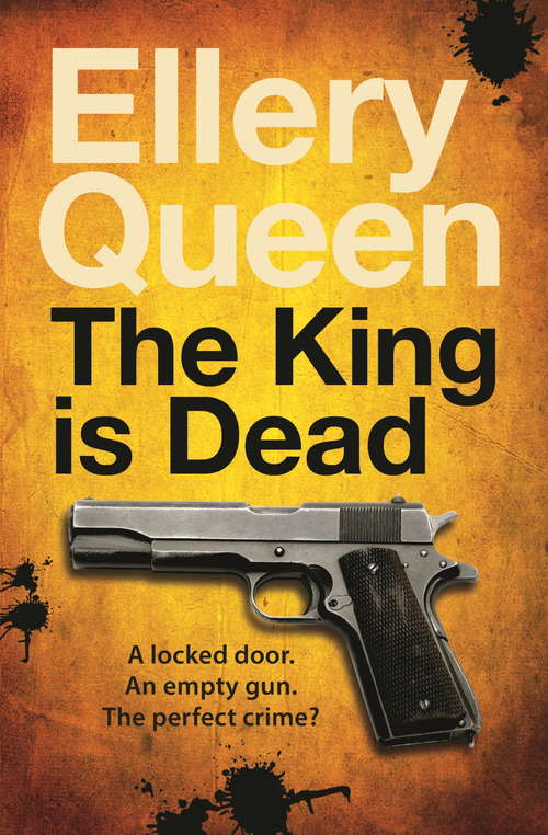 Book cover of The King is Dead (G. K. Hall Paperback Ser.)