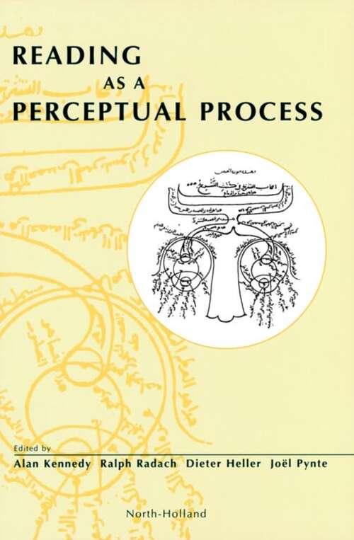 Book cover of Reading as a Perceptual Process