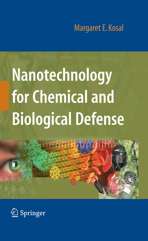 Book cover of Nanotechnology for Chemical and Biological Defense (2009)