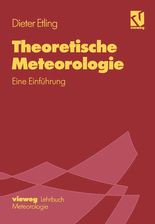 Book cover of Theoretische Meteorologie: Eine Einführung (1996)