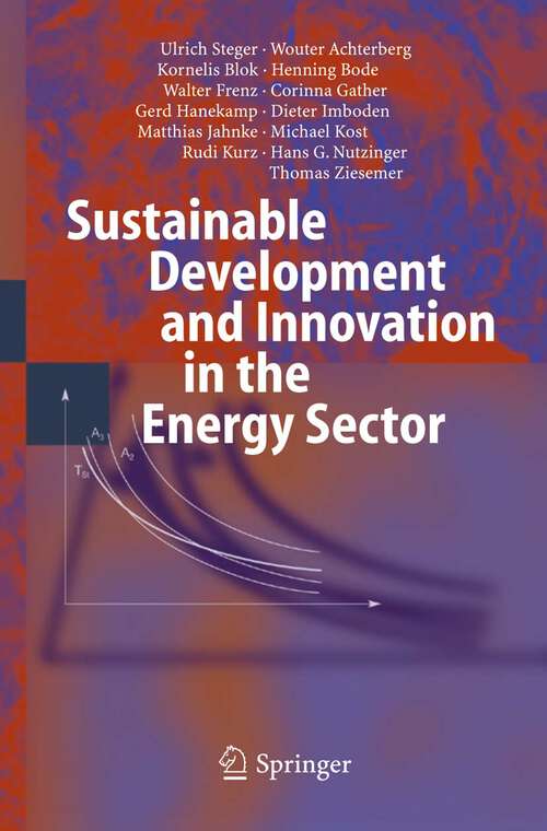 Book cover of Sustainable Development and Innovation in the Energy Sector (2005)
