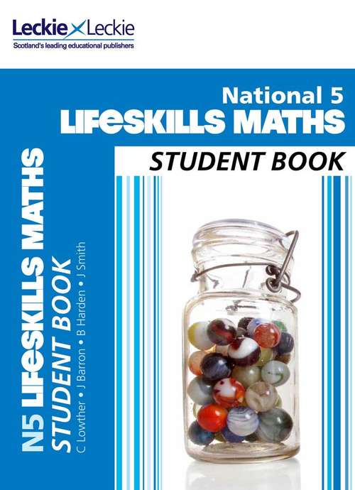 Book cover of NATIONAL 5 LIFESKILLS MATHS STUDENT BOOK (PDF)