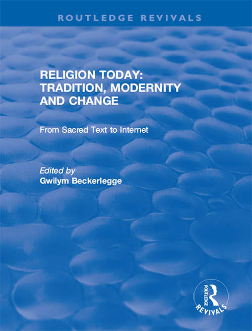 Book cover of From Sacred Text to Internet: Volume 1 (Routledge Revivals)
