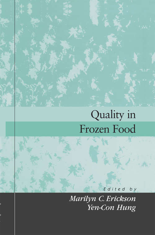 Book cover of Quality in Frozen Food (1997)