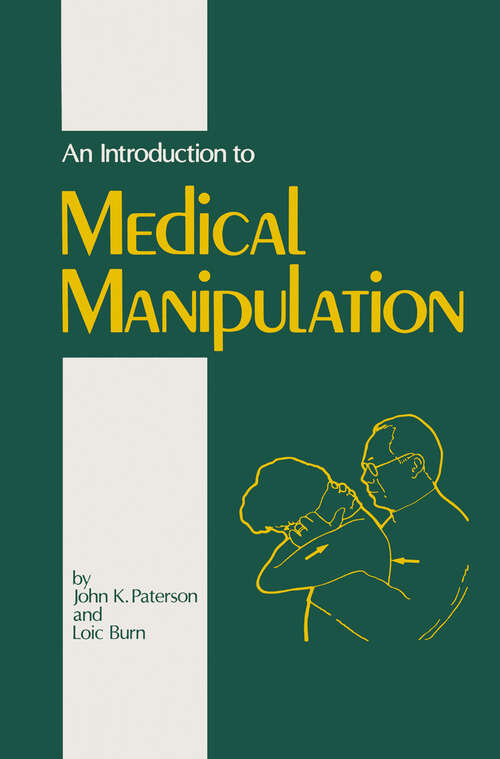 Book cover of An Introduction to Medical Manipulation (1985)