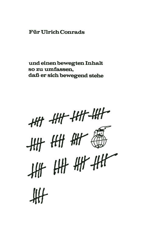 Book cover of Für Ulrich Conrads (1988)