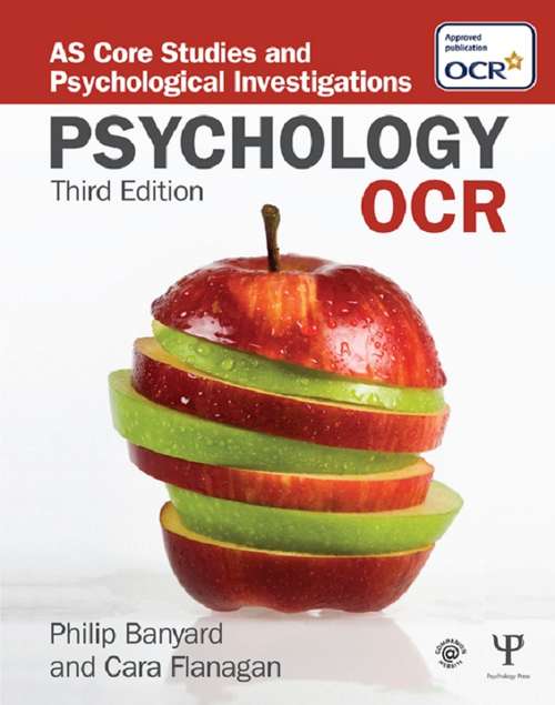 Book cover of OCR Psychology: AS Core Studies and Psychological Investigations